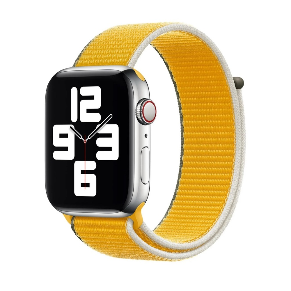 NWT Genuine OEM Apple Sunflower Sport Loop Watch Band 44MM Discontinued Color